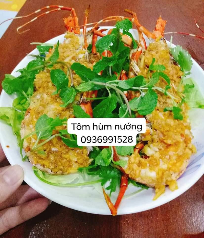 Tôm hùm nướng tại Hải Sản Bảo An