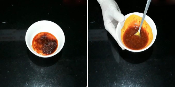 Chuẩn bị pha sốt