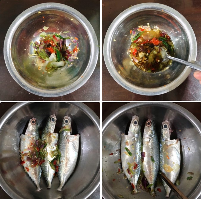 Ướp cá bạc má