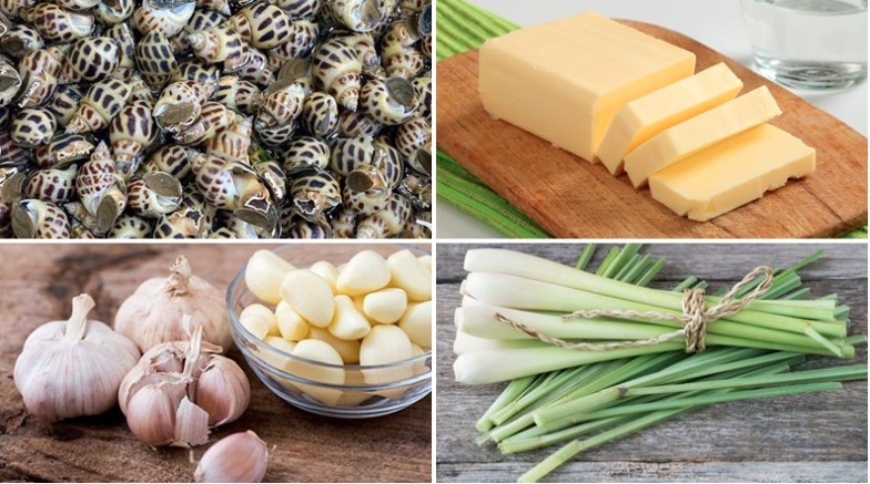 Ốc hương xào tỏi thơm ngon