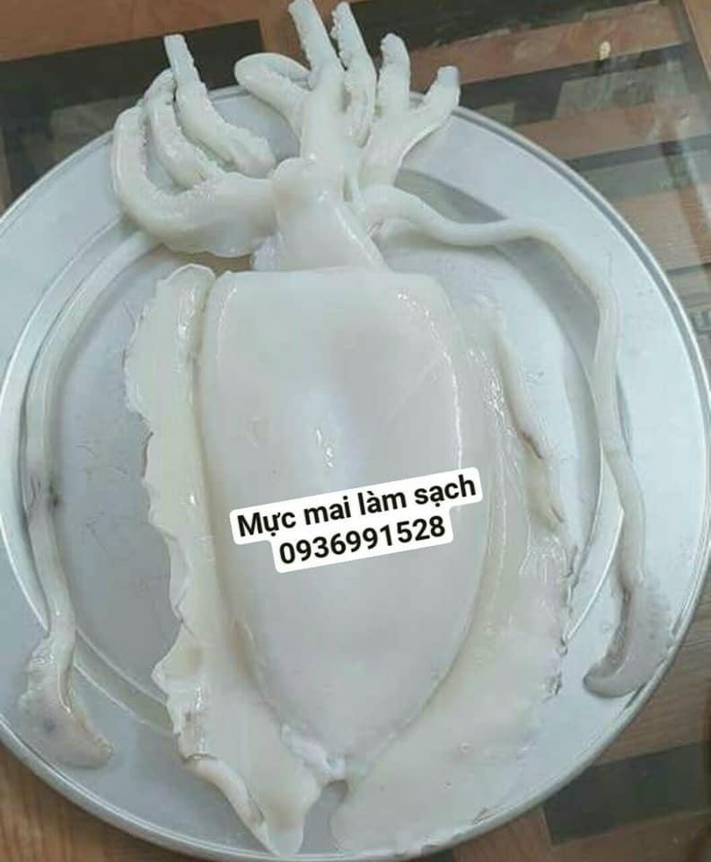 Chuẩn bị mực mai làm sạch