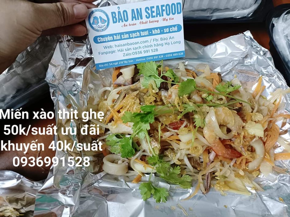 Miến xào hải sản tại An Ốc