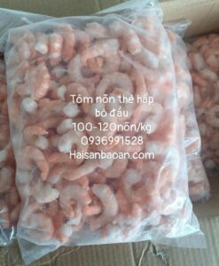 Tôm Nõn Thẻ Hấp Bỏ Đầu Đủ Cân